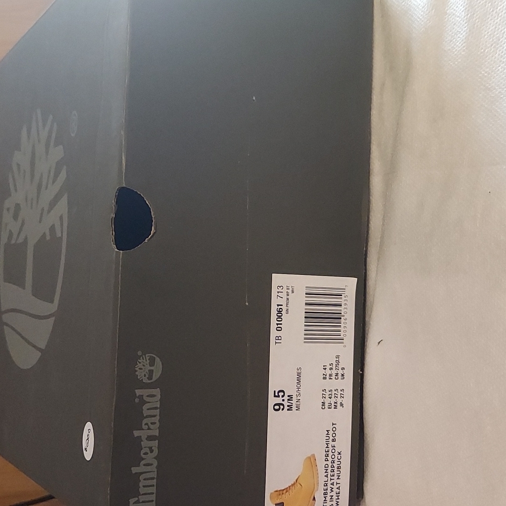 Men's 6" wheat timberland boots